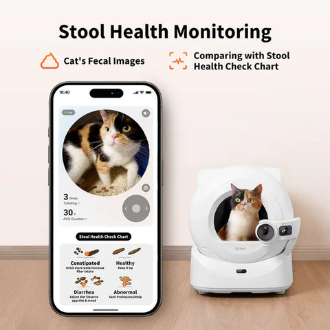 Purabot Ultra - AI Powered Automatic Litter Box