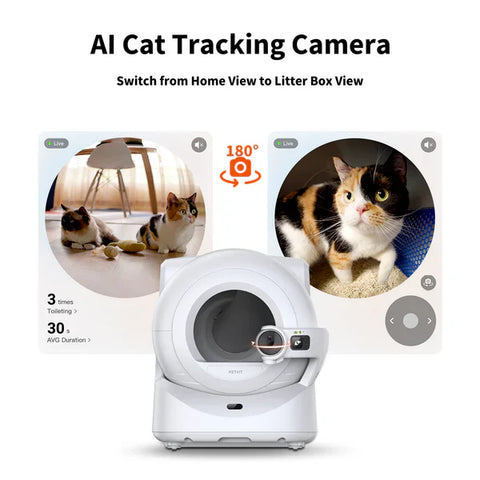 Purabot Ultra - AI Powered Automatic Litter Box