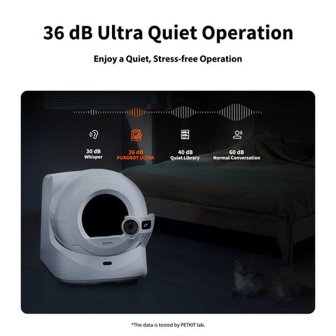 Purabot Ultra - AI Powered Automatic Litter Box