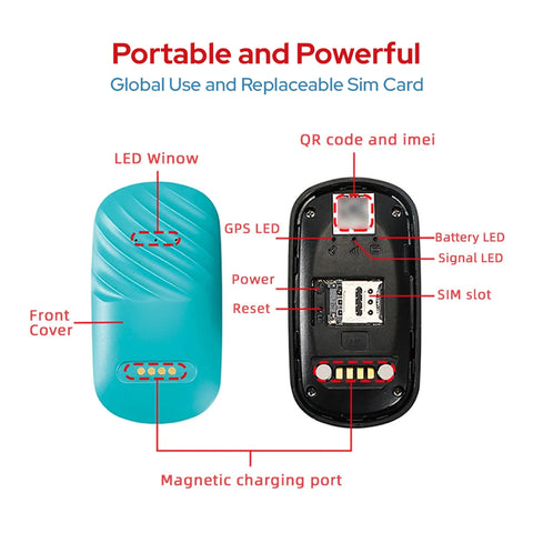 portable and powerful smart-4G GPS tracker