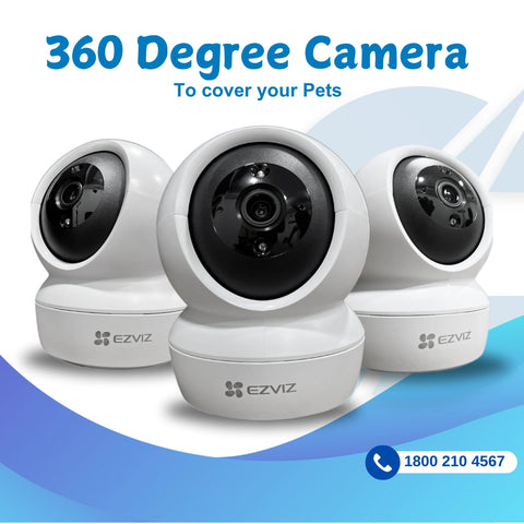 Captain India Smart 2MP Indoor Paw Camera for Dogs, Cats & Other animals | With A 24/7 Pet Safety Station | Free Pet Smart QR Tag | From the Leaders in Safety