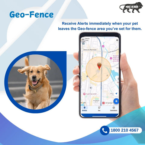 Captain India Smart Bell Lifestyle GPS Tracker | with 24/7 Pet Safety Station | 1 Year Sim Subscription Included | Long Battery Life | Free Pet Smart QR Tag - Captain India