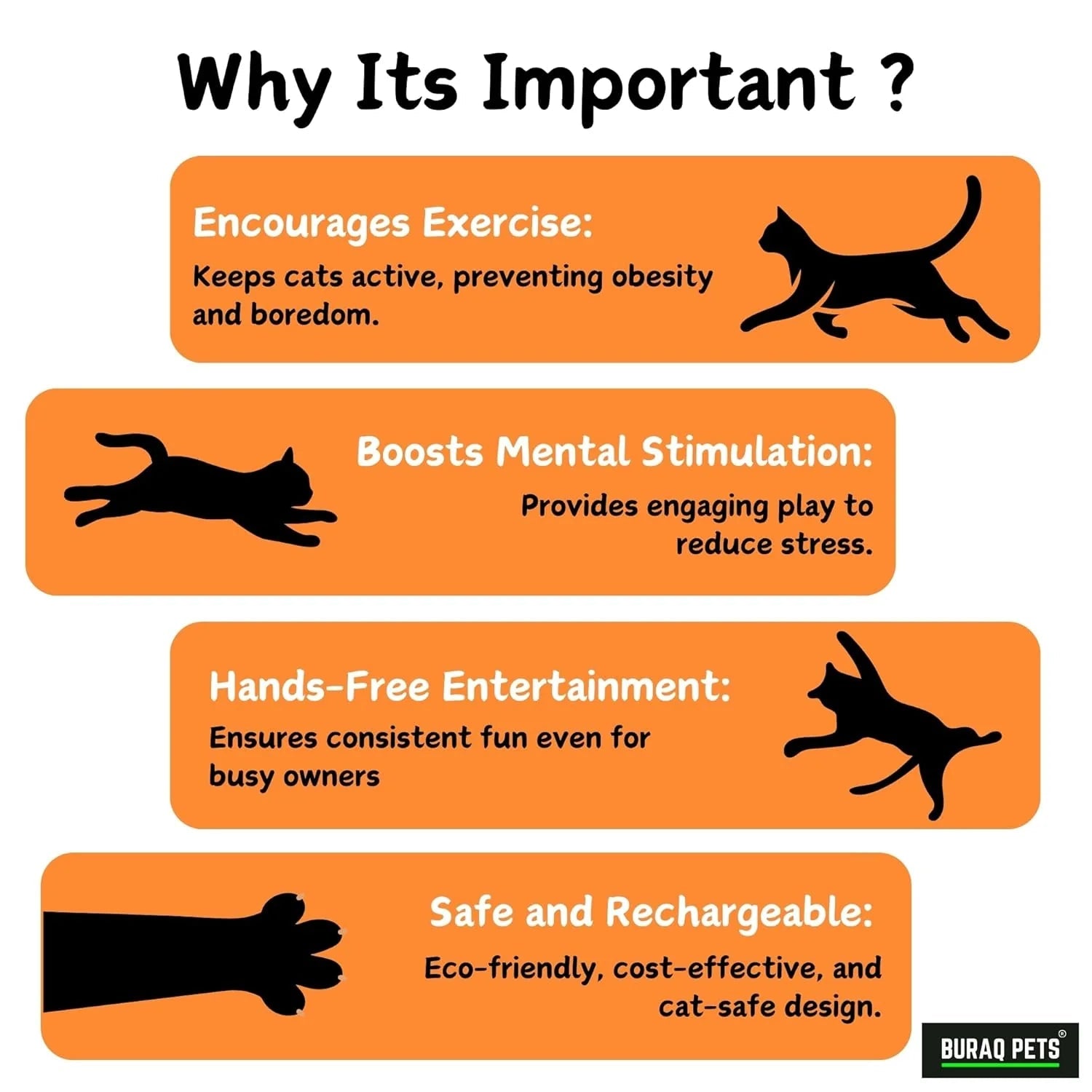 Hands - Free Cat Laser Collar – USB Rechargeable & Smart - Captain India