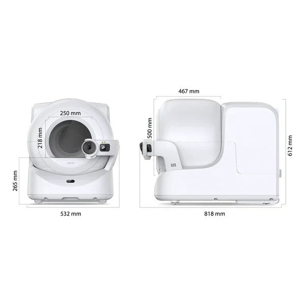 Purabot Ultra - AI Powered Automatic Litter Box - Captain India
