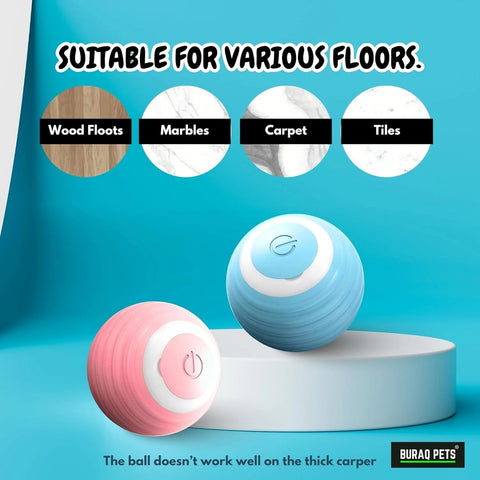 Smart Gravity 360° Self Roller Ball Cat Toy - Captain India