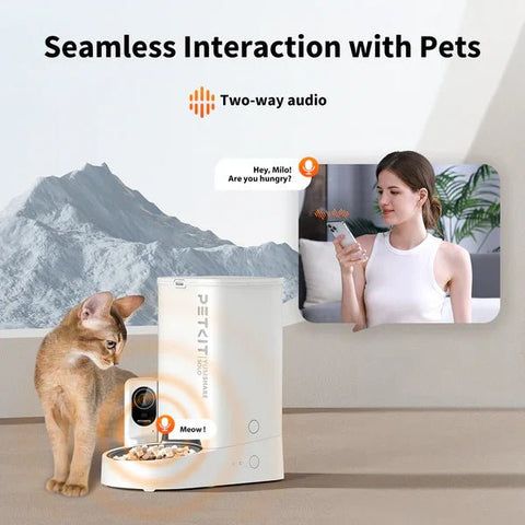YumShare Solo With Camera Smart Pet Feeder - Captain India
